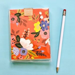 NWT Set of Rifle Paper Co. Lively Floral Cards